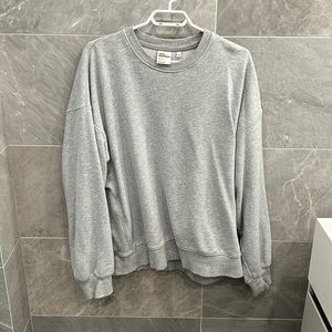 ARITZIA | TNA Terry fleece crew neck | Size Large